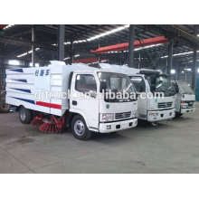 4X2 drive Dongfeng road sweeper truck for 3-12 cubic meter
